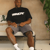 Black Blurred RMDY. Graphic Tee