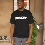 Black Blurred RMDY. Graphic Tee