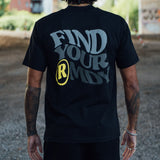 Black Find Your RMDY. Flow Tee