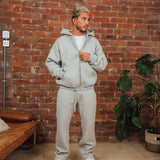 Grey RMDY. Zip Hoodie