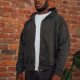 Washed Coal RMDY. Zip Hoodie
