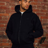 Black RMDY. Zip Hoodie
