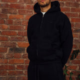 Black RMDY. Zip Hoodie