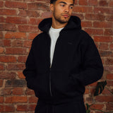 Black RMDY. Zip Hoodie