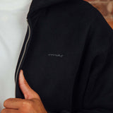 Black RMDY. Zip Hoodie