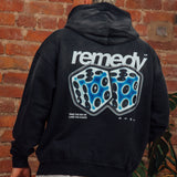 Washed Coal Roll The Dice Hoodie