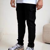 Straight Leg Black RMDY. Cargo Bottoms