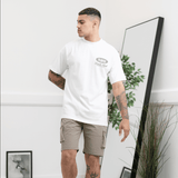 Saints Club White Graphic Tee