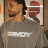 Washed Slate Blurred RMDY. Graphic Tee