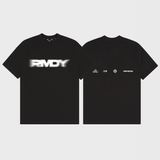 Black Blurred RMDY. Graphic Tee
