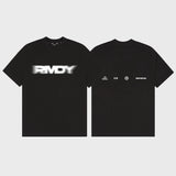 Black Blurred RMDY. Graphic Tee