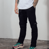 Straight Leg Black RMDY. Cargo Bottoms