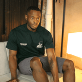 Dark Green Cowboy Graphic Tee