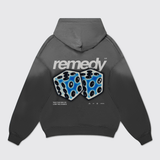 Washed Coal Roll The Dice Hoodie