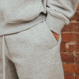 Grey RMDY. Straight Leg Joggers