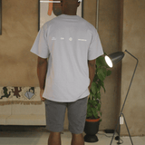 Pastel Blue Blurred RMDY. Graphic Tee