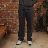 Washed Coal RMDY. Straight Leg Joggers