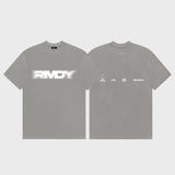 Washed Slate Blurred RMDY. Graphic Tee