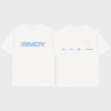 White Blurred RMDY. Graphic Tee