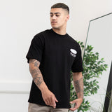 Saints Club Black Graphic Tee