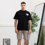 Saints Club Black Graphic Tee