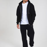 Black Core RMDY. Zip Hoodie & Jogger Tracksuit Set