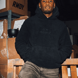 Black Remedy Sherpa Hoodie