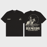 Cowboy Black Graphic Tee