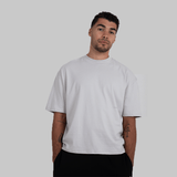 Soft Grey Box Fit Core RMDY. Tee