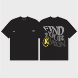 Black Find Your RMDY. Flow Tee