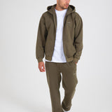 Washed Olive RMDY. Zip Hoodie